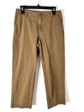 GAP Clean Cut 2002 Ankle Fit Brown Tailored Trousers Vintage Y2K Workwear